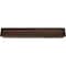 Ekena Millwork 3-Sided (U-beam) Riverwood Endurathane Faux Wood Ceiling Beam, Premium Mahogany, 8"W x 10"H  x 10'L BMRW3C0080X100X120ZM - alternate 2